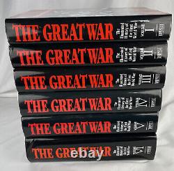 The Great War Complete Set Volumes 1-6 Trident Press Hardcover 1999