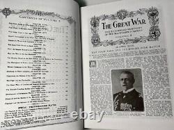 The Great War Illustrated History 6 Vols (1999 Oversize HC) WWI Battle Campaigns