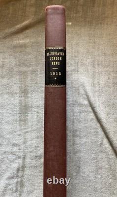 The Illustrated London News, 1915, World War One, Jan. To June, Illus. Good++