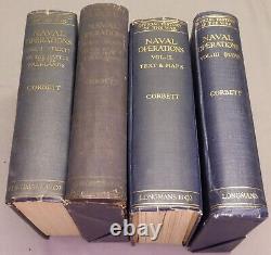 The Official History of the War Naval Operations WW1 Vol 1 3 Text & Maps