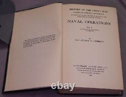 The Official History of the War Naval Operations WW1 Vol 1 3 Text & Maps