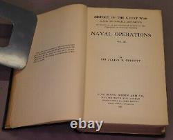 The Official History of the War Naval Operations WW1 Vol 1 3 Text & Maps