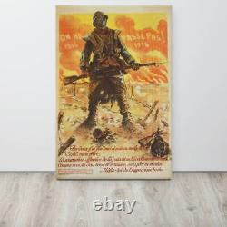 They Shall Not Pass/On Ne Passe Pas Maurice Neumont 1917 World War 1 Print