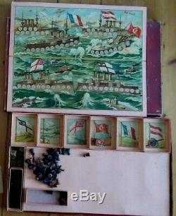 Türkei WWI Patriotische Kriegsspiel 1. Weltkrieg Alte Flottenspiel -Militärspiel