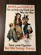UNCLE SAM BUY WAR Savings Stamps World War 1 ORIGINAL Poster Boys & Girls JKT1
