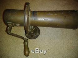 USA Army World War 1 Poison Gas Warning Horn Extremely RARE Collectors Museum