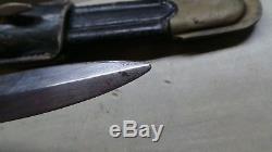 US 1918 trench knife WW1 WWI AU LION Knife Non Original Scabbard