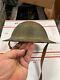 US AEF WWI M-1917 Doughboy Helmet Original Finish liner withChin Strap re used WW2