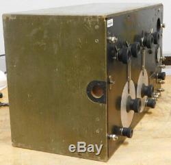 US Army BC-131 Radio Receiver or SE-1420 40-1000kHz tuning range WW1, 1920's