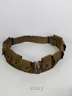 US Army Model 1910 Eagle Snap Cartridge Belt Mills