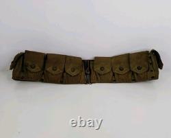 US Army Model 1910 Eagle Snap Cartridge Belt Mills
