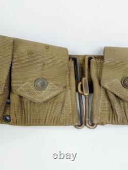 US Army Model 1910 Eagle Snap Cartridge Belt Mills