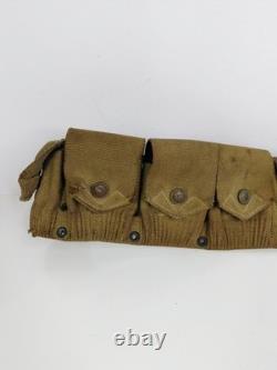 US Army Model 1910 Eagle Snap Cartridge Belt Mills