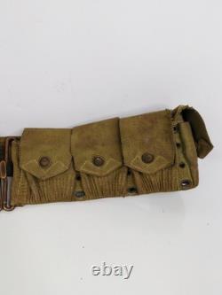 US Army Model 1910 Eagle Snap Cartridge Belt Mills