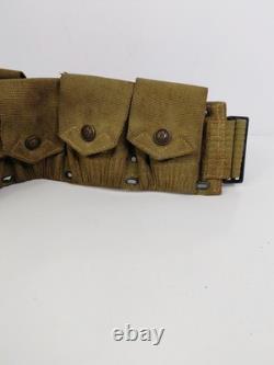 US Army Model 1910 Eagle Snap Cartridge Belt Mills