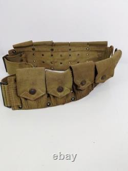 US Army Model 1910 Eagle Snap Cartridge Belt Mills
