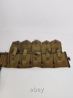 US Army Model 1910 Eagle Snap Cartridge Belt Mills
