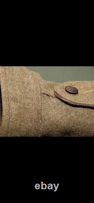 US Army WW1 4TH INFANTRY DIVISION BADGED M-1917 WOOL SERVICE & COMBAT TUNIC Coat
