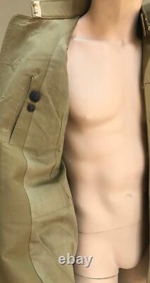 US Army WWI Officer M1912 Summer Tunic in Wool Gaberdine Size 50