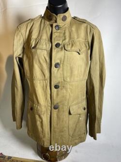 US Army WWI Original Khaki Tunic with Jacket Branch Insignias Doughboy M1912