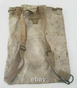 US Army WWI World War One Recruit Travel Knapsack Backpack Dated 1918 HD Taylor