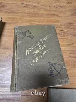 US Cavalry Lot Of 6 Original Books On Horses And Cavalry