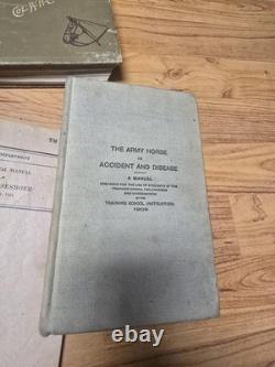 US Cavalry Lot Of 6 Original Books On Horses And Cavalry