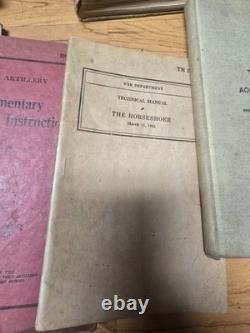 US Cavalry Lot Of 6 Original Books On Horses And Cavalry
