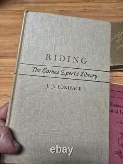 US Cavalry Lot Of 6 Original Books On Horses And Cavalry