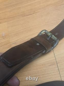 US Cavalryl Leather Back Strap With Crupper Marked RIA 1918 JPR, TOD