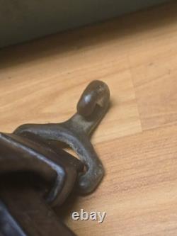 US Cavalryl Leather Back Strap With Crupper Marked RIA 1918 JPR, TOD