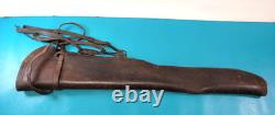 US M1904 Leather Rifle Scabbard Rock Island 1904 3rd Cavalry Marked Springfield