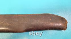 US M1904 Leather Rifle Scabbard Rock Island 1904 3rd Cavalry Marked Springfield