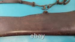 US M1904 Leather Rifle Scabbard Rock Island 1904 3rd Cavalry Marked Springfield US M1904 Leather Rifle Scabbard Rock Island 1904 3rd Cavalry Marked Springfield