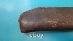 US M1904 Leather Rifle Scabbard Rock Island 1904 3rd Cavalry Marked Springfield