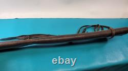 US M1904 Leather Rifle Scabbard Rock Island 1904 3rd Cavalry Marked Springfield