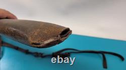 US M1904 Leather Rifle Scabbard Rock Island 1904 3rd Cavalry Marked Springfield