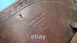 US M1904 Leather Rifle Scabbard Rock Island 1904 3rd Cavalry Marked Springfield