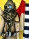 US Navy Antique MK V Diving Helmet and Complete Suit, A. Schraders & Son, NY