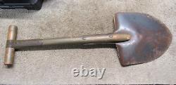 US Pre WW1 M1910 T Handle Shovel 1st Pattern Single Support Spade