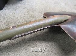 US Pre WW1 M1910 T Handle Shovel 1st Pattern Single Support Spade