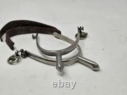 US Pre WW1 R. I. A 1912 US Cavalry Spurs