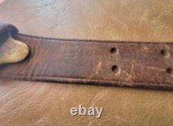 US WW1 M1907 Leather Sling Original 1918 Dated 1903 Springfield, WW2 M1 Garand