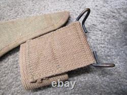 US WW1 Pick Ax Mattock M1910 with Handle & Case 1918 Dated H & P Mfg