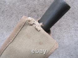 US WW1 Pick Ax Mattock M1910 with Handle & Case 1918 Dated H & P Mfg