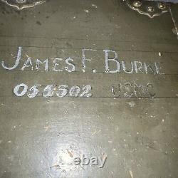 US WW1 USMC Named To Marine James F. Burke 1918 Gunner Quadrant With Case