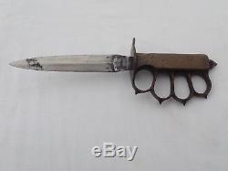 US WWI 1918 L. F. & C. Trench Knife WWI 1918 US Fighting Knife Rare US Army Knife