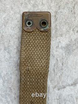 US WWI American Soldier's Hate Belt with 16 Mainly German Uniform Buttons