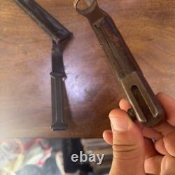 US WWI M1905 Bayonet & Covered Scabbard, US 1899