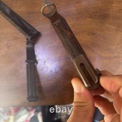 US WWI M1905 Bayonet & Covered Scabbard, US 1899